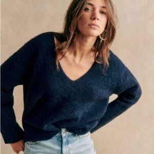 Sezane Densia Jumper Navy